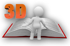 True 3D Reading Experience