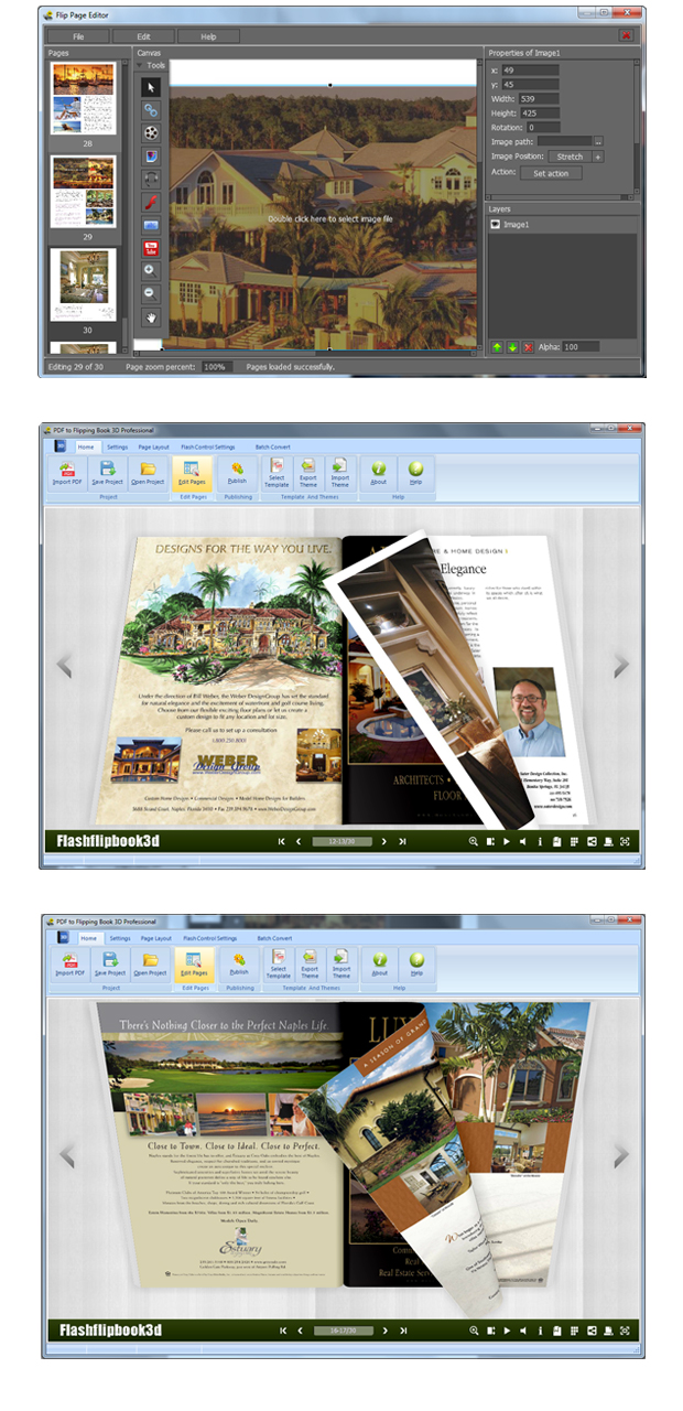 PDF to Flipping Book 3D Pro software