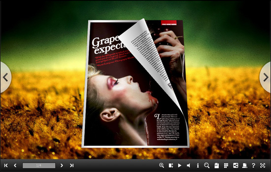 Flipping Book 3D Themes Pack: Drama software